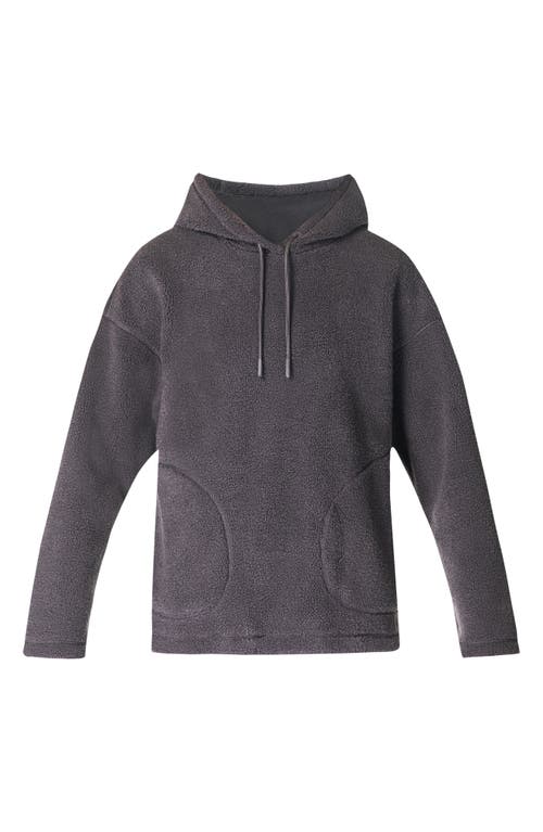 Sweaty Betty Plush Drawstring Hoodie In Urban Grey