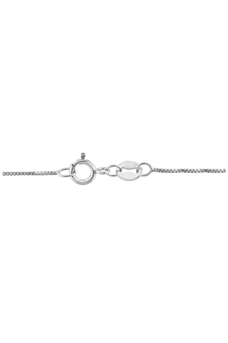Sterling Silver Diamond Heart Pendant Necklace, Alternate, color, WHITE