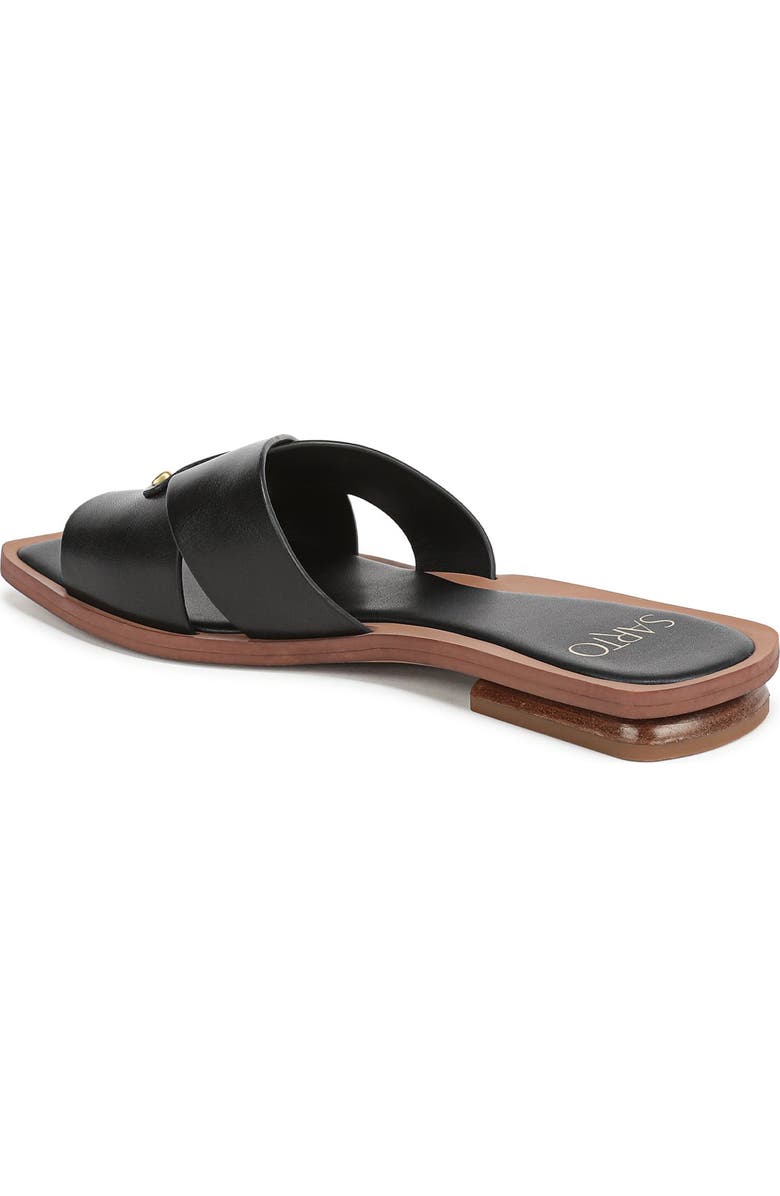 SARTO by Franco Sarto Etta Toe Loop Sandal, Alternate, color, Black