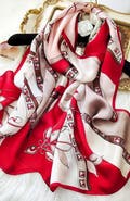 SILKSILKY Long Silk Scarf
