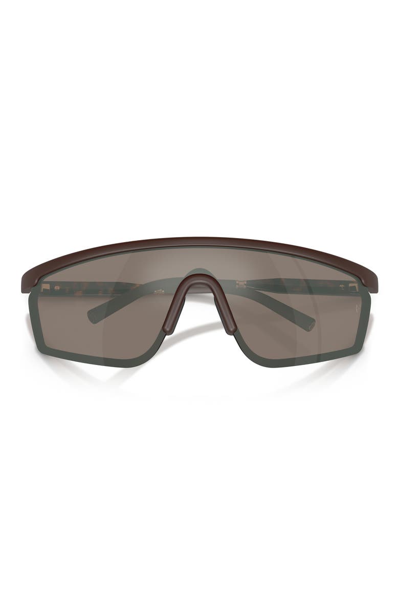 143mm Roger Federer R-20 Irregular Sunglasses, Alternate, color, MOCHA / SIERRA FLASH MIRROR