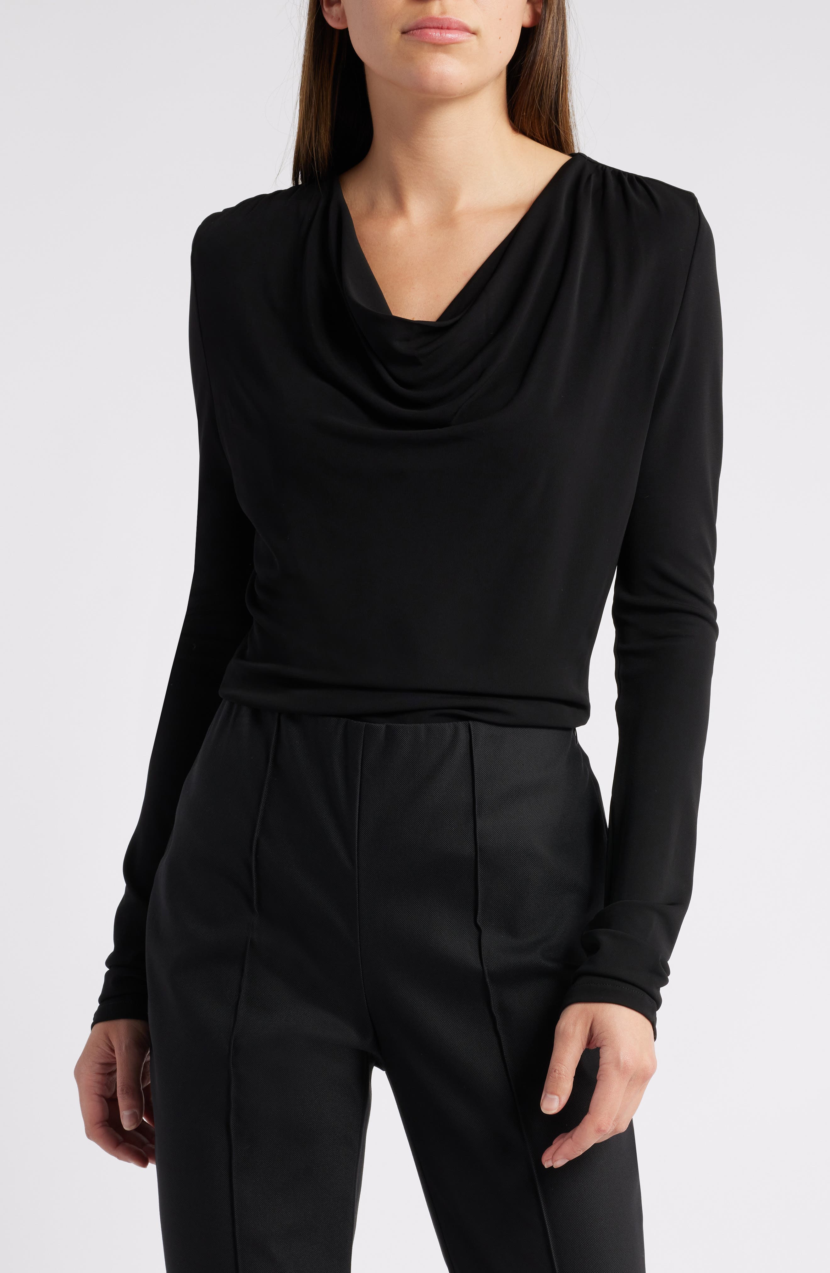 BOSS Eseyana Cowl Neck Top