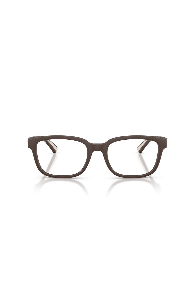 Burberry 52mm Rectangle optical glasses, Alternate, color, Brown