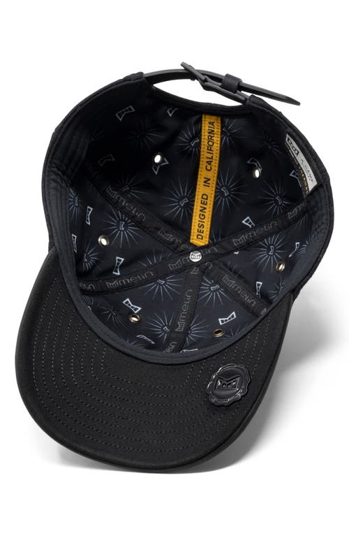 Melin Thermal A-game Scout Adjustable Baseball Cap In Black