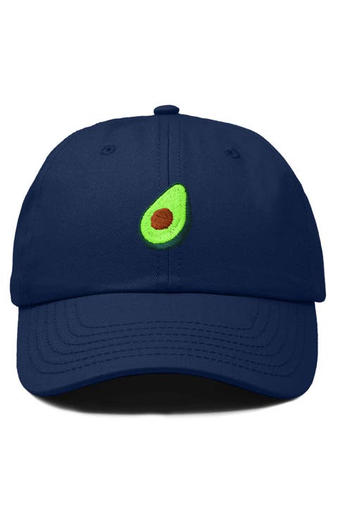 Avocado Embroidered Food Hat