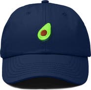 Dalix Avocado Embroidered Food Hat