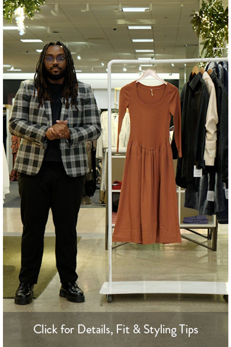 Aelia Long Sleeve Maxi Dress video