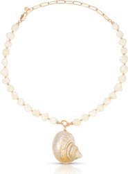 Ettika Sunken Treasure Shell Necklace