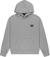 Dalix Butterfly Relaxed Midweight Fleece Pullover Hoodie