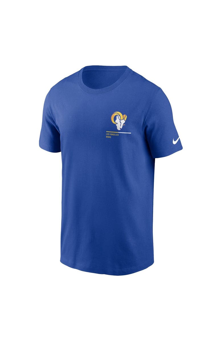 Nike Men's Nike Royal Los Angeles Rams Team Incline T-Shirt, Alternate, color, Royal