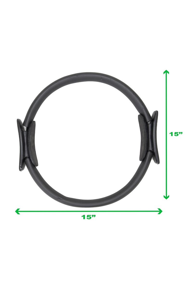 MIND READER Weight and Resistance Yoga Pilates Ring, Alternate, color, 