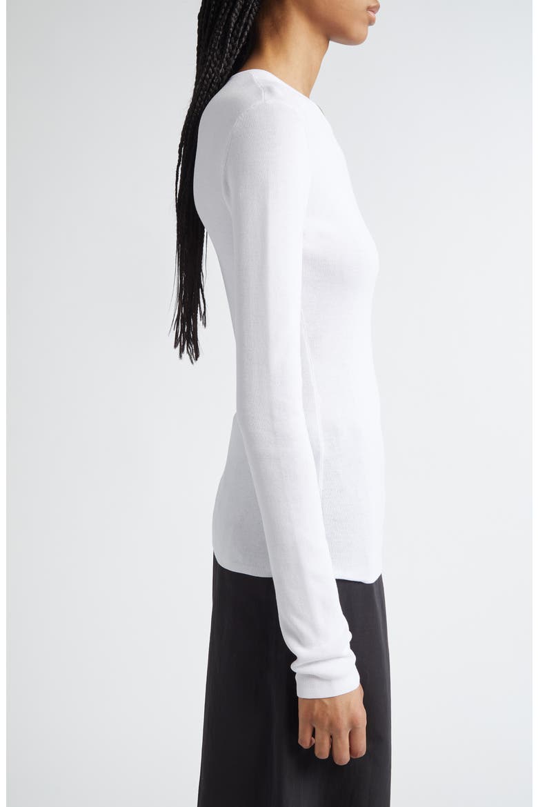 Compact Organic Cotton Top, Alternate, color, WHITE