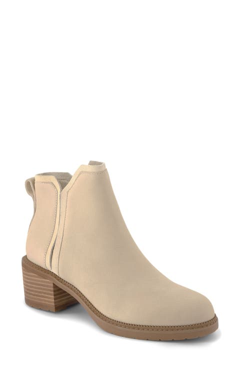 Hailey Water Resistant Leather Bootie (Women)