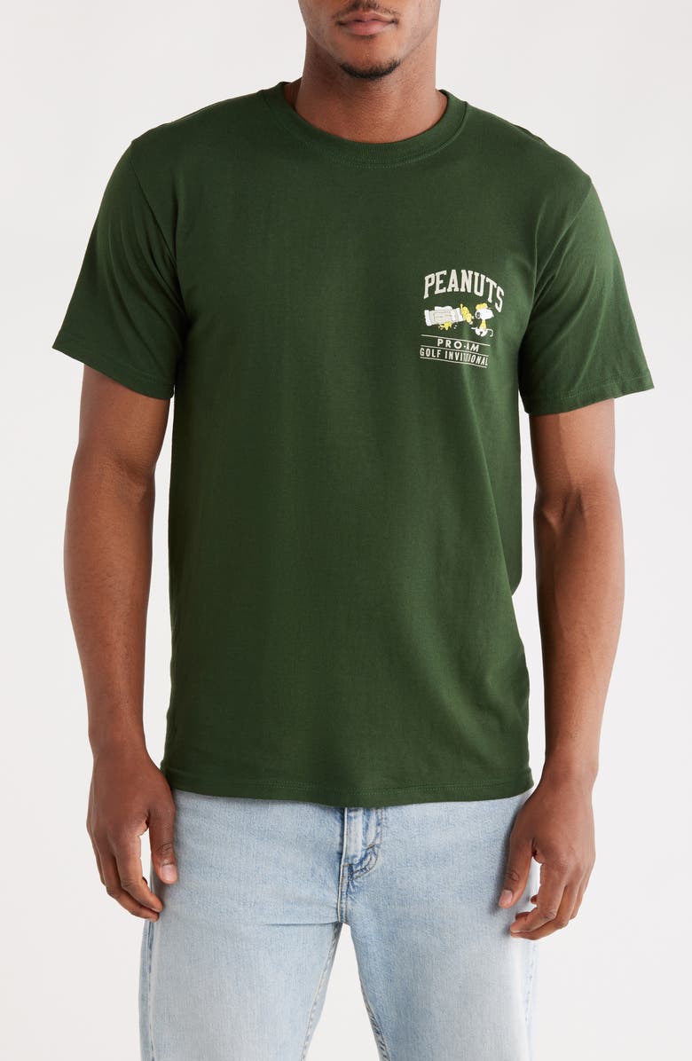 The Forecast Agency Peanuts<sup>®</sup> Golf International Graphic T-Shirt, Main, color,