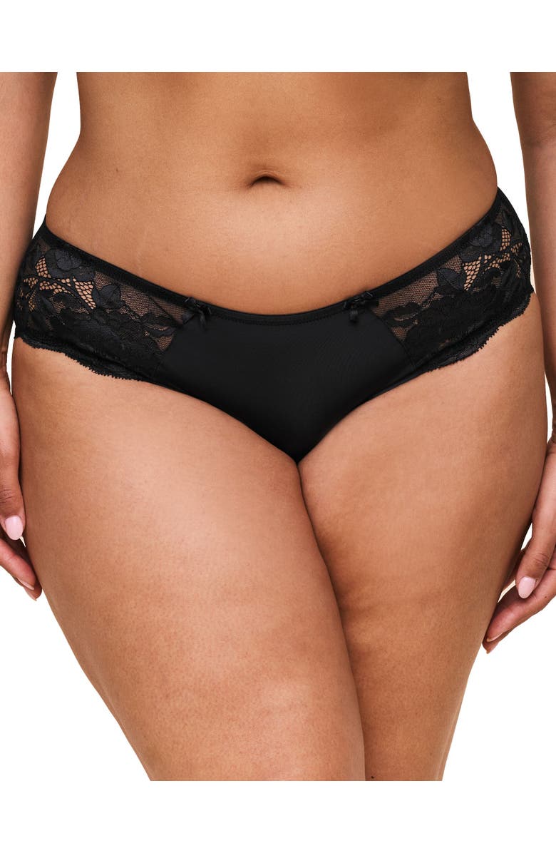 Adore Me Missy Hipster Panties, Main, color, Black