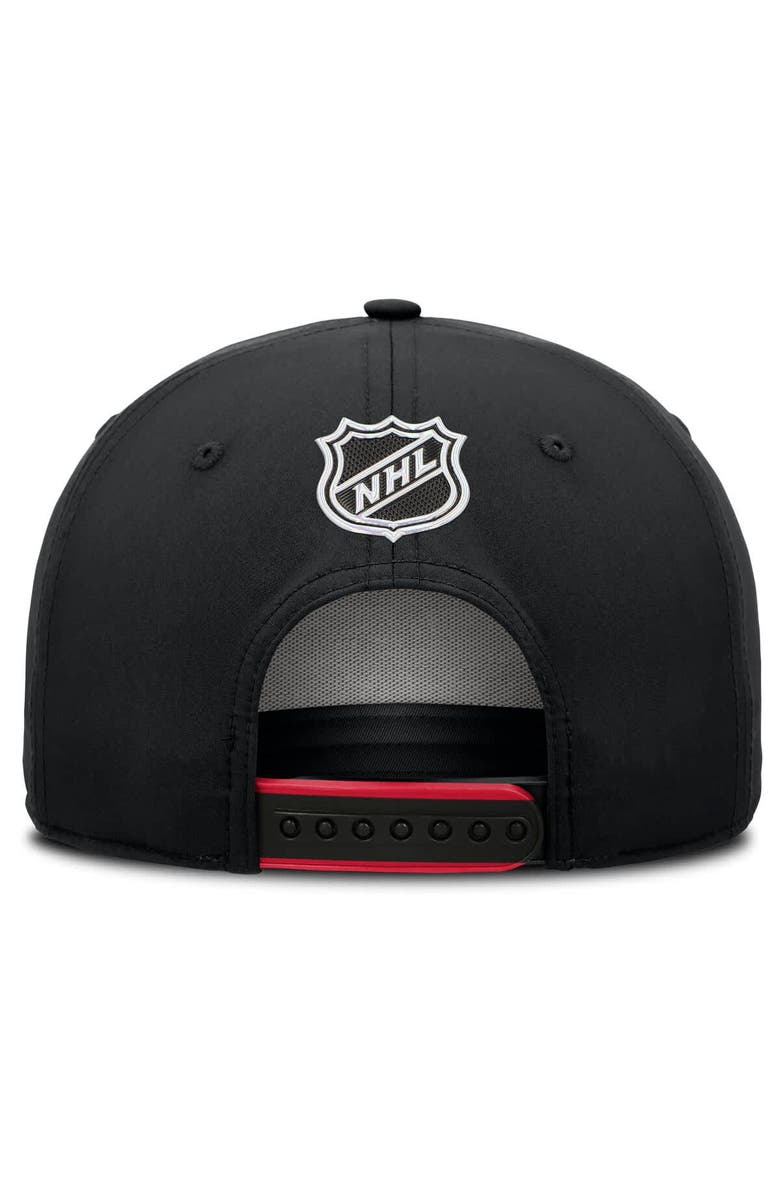 FANATICS Men's Fanatics Black Ottawa Senators 2025 NHL Draft Authentic Pro On-Stage Podium A-Frame Adjustable Hat, Alternate, color, Black