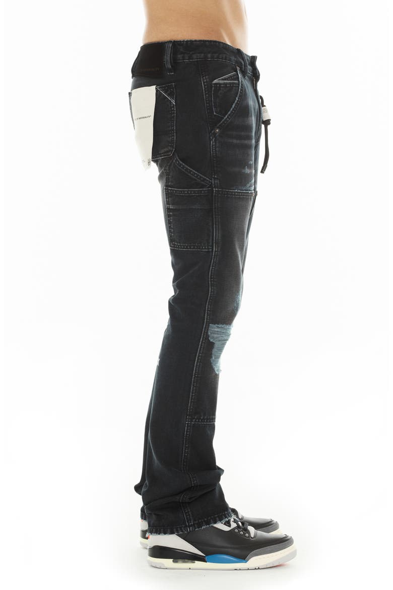 Lenny Carpenter Bootcut Jeans, Alternate, color, VINTAGE BLACK