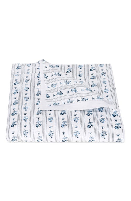 Matouk Cabanon Stripe 500 Thread Count Cotton Percale Fitted Sheet