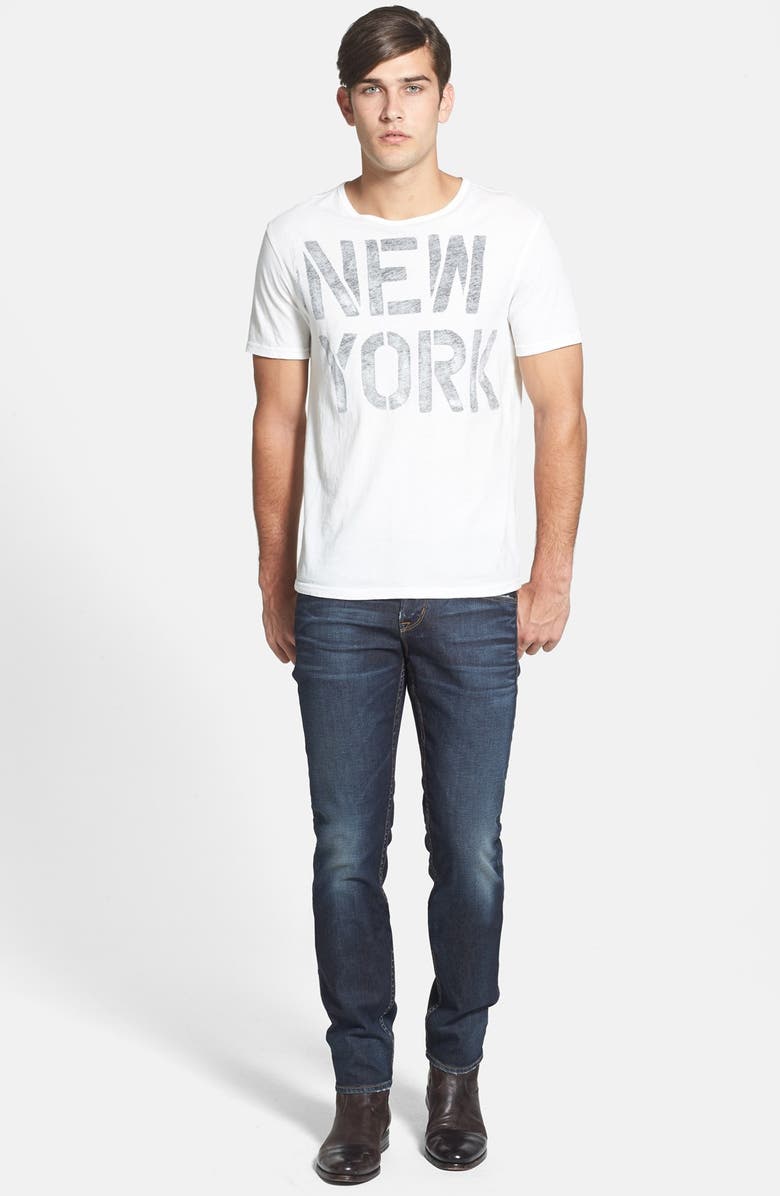 A.P.C. Petit Standard Slim Fit Raw Selvedge Jeans, Alternate, color, 