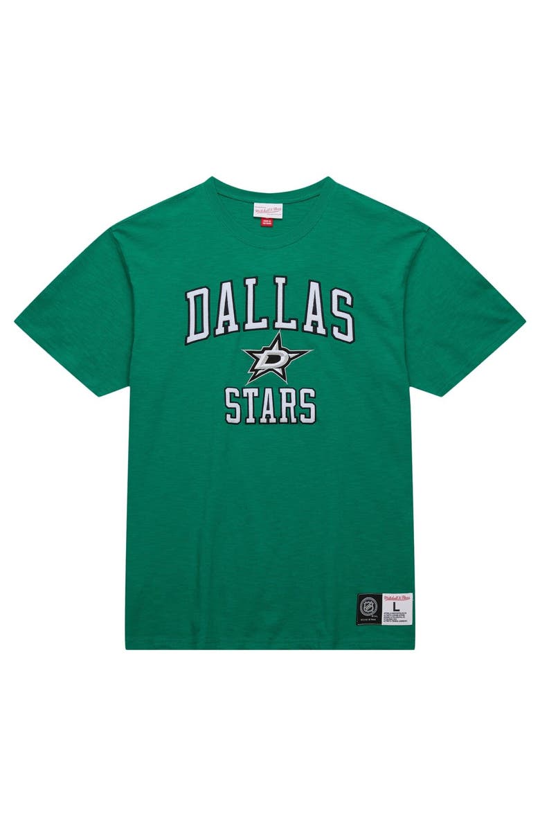 Mitchell & Ness Men's Mitchell & Ness Kelly Green Dallas Stars Legendary Slub T-Shirt, Alternate, color, 