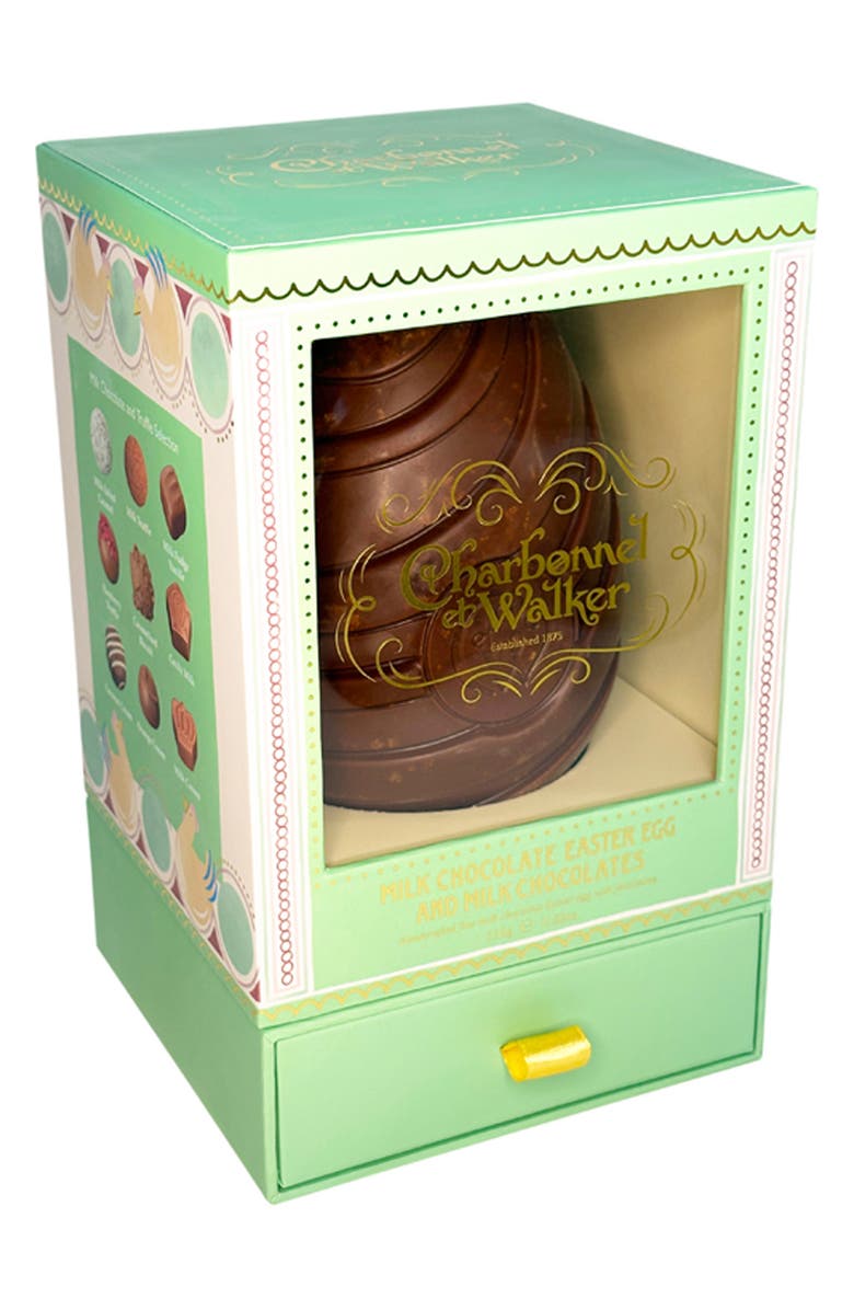 Charbonnel et Walker Milk Chocolate Egg & Milk Chocolate Truffle Collection, Main, color, 