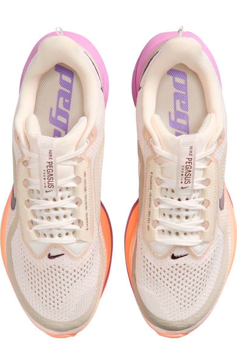 Nike Pegasus Premium Running Shoe, Alternate, color, Chalk/ Tattoo