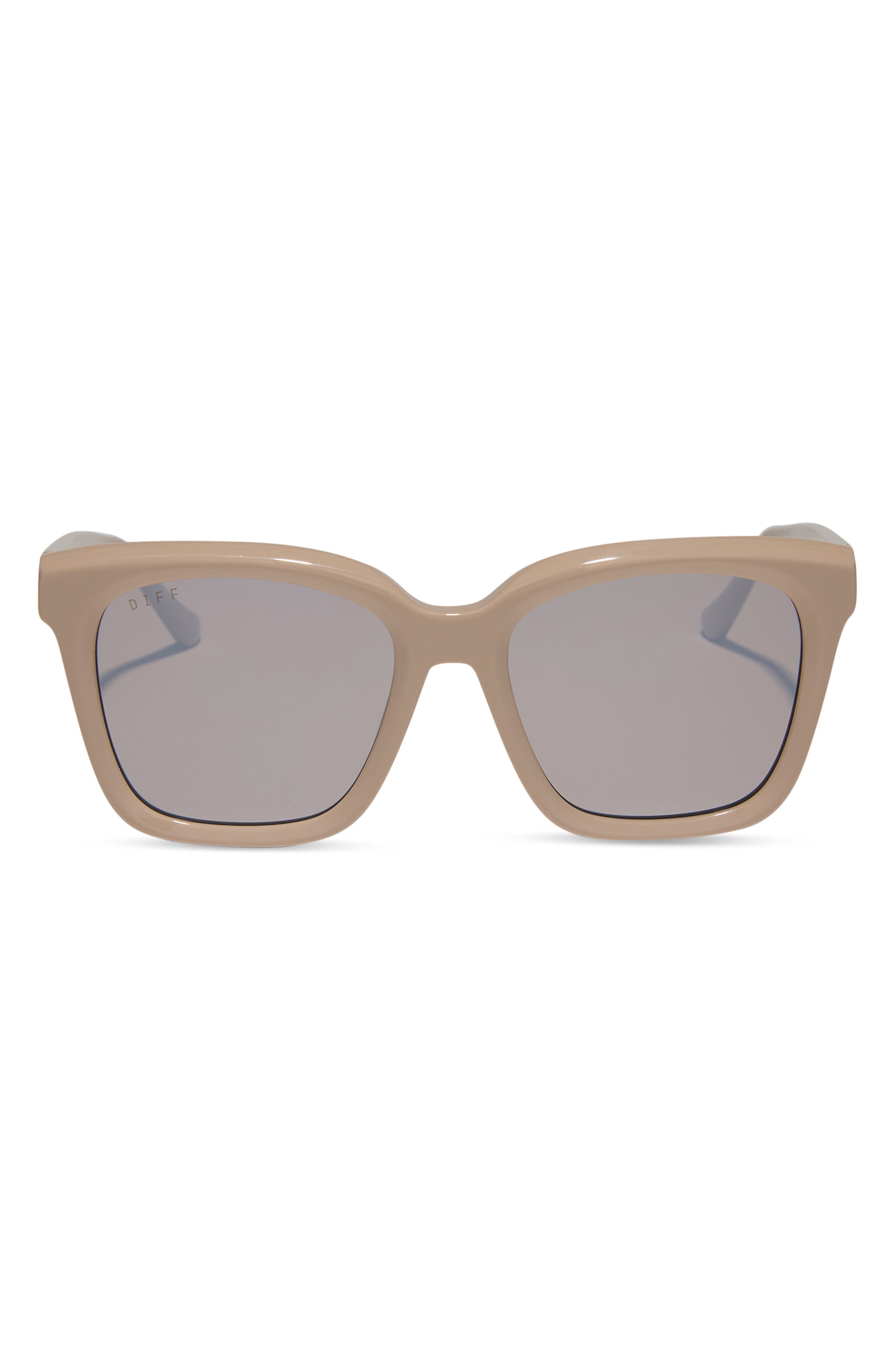 DIFF Meredith 54mm Square Sunglasses