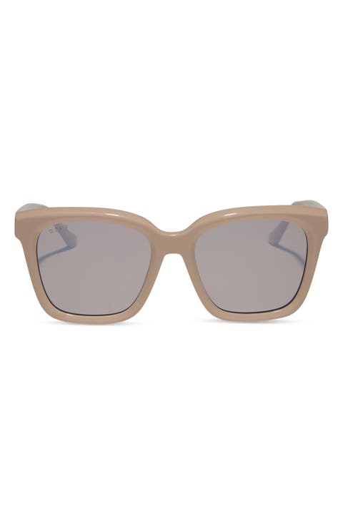 Meredith 54mm Square Sunglasses