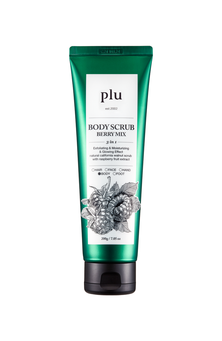 Plu Body Scrub Berry Mix, Main, color, NO COLOR