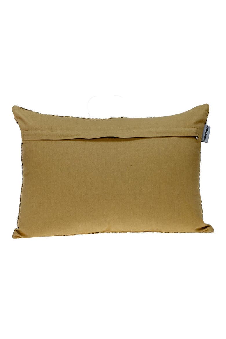 Aster Embelliished Throw Pillow, Alternate, color, GOLD