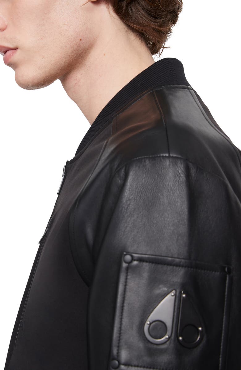 Moose Knuckles Neuville Bomber Jacket, Alternate, color,