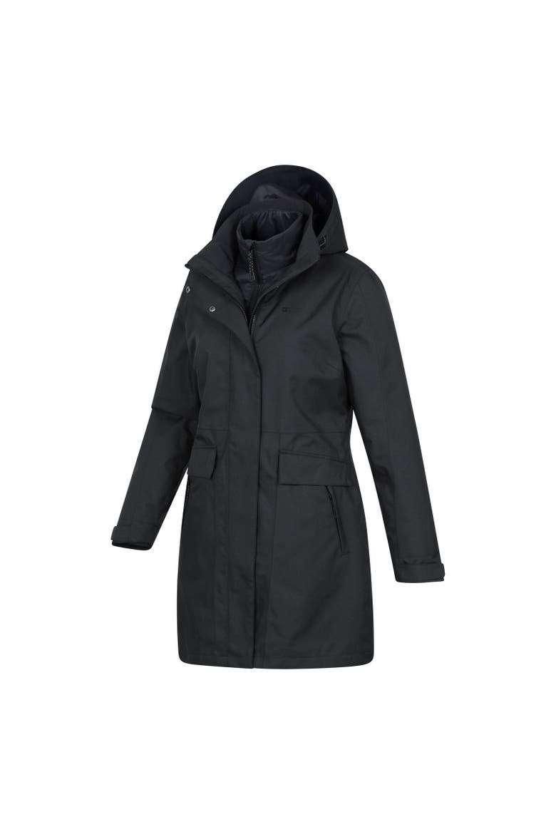 Rain On 3 in 1 Waterproof Jacket, Alternate, color, Black