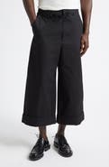 Jacquemus Le Pantalon Marin Belted Cotton Poplin Wide Leg Pants