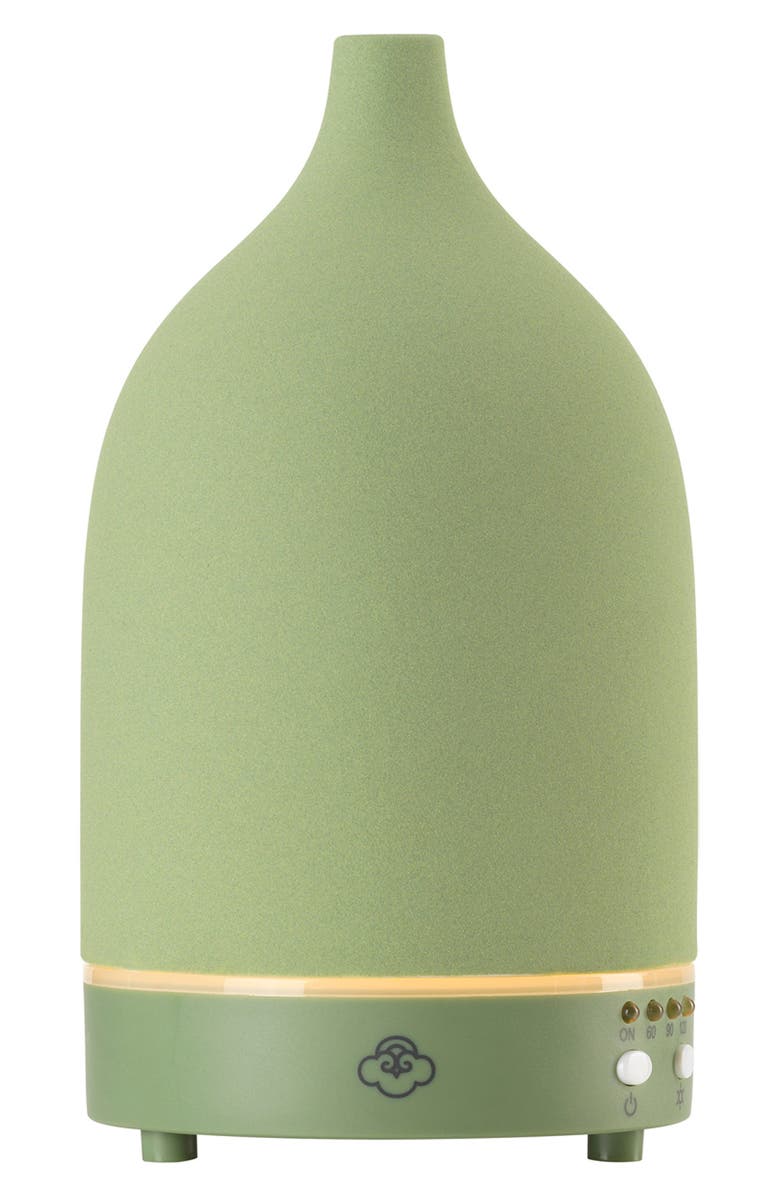SERENE HOUSE Vapor Ceramic Ultrasonic Diffuser, Alternate, color, Green