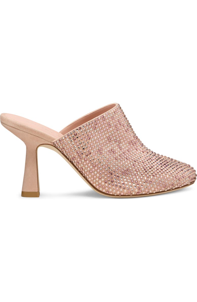 Stuart Weitzman Talia Shine Mule 85, Alternate, color, Blushful
