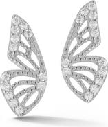 GLAZE JEWELRY Butterfly Wing Stud Earrings