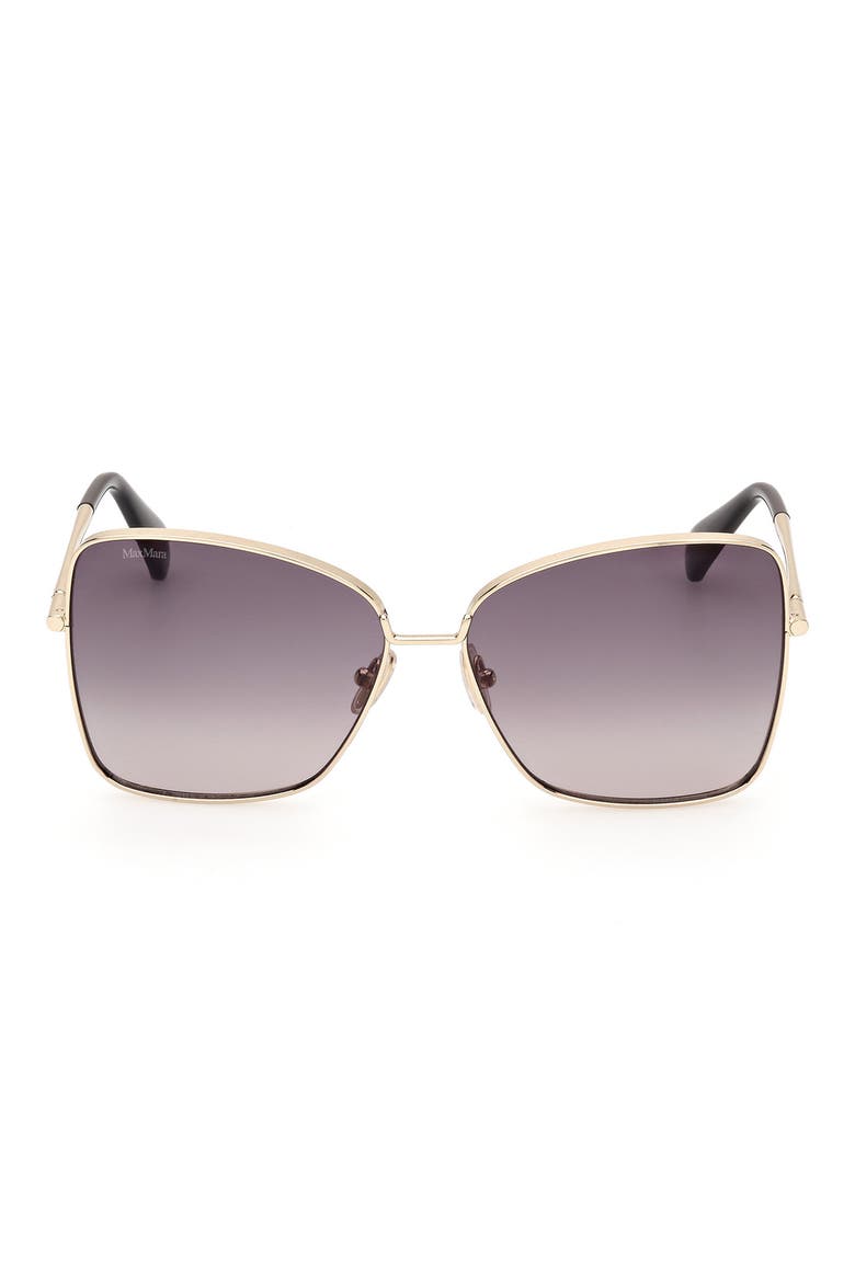 Menton1 59mm Sunglasses, Main, color, GOLD / GRADIENT SMOKE
