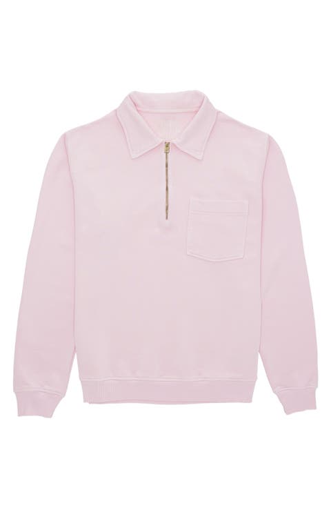 Cotton Zip-Up Sweatshirt