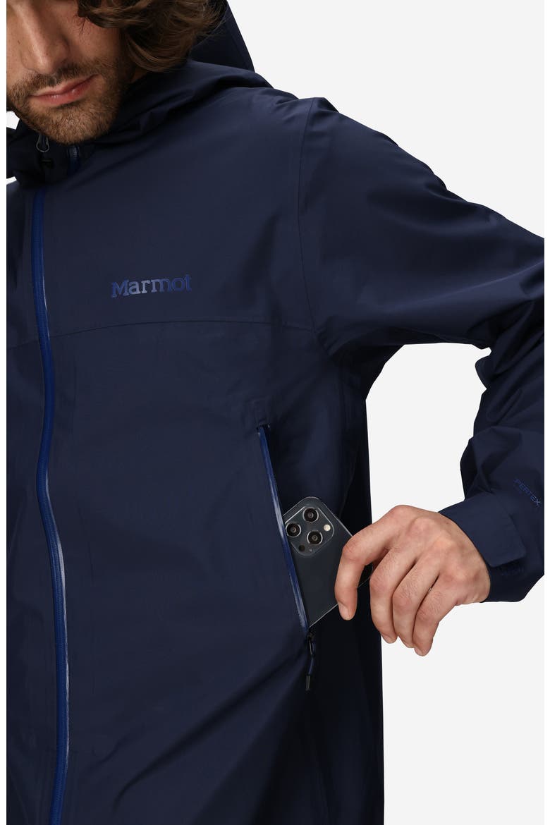Minimalist Pertex® Waterproof Hooded Jacket, Alternate, color, ARCTIC NAVY