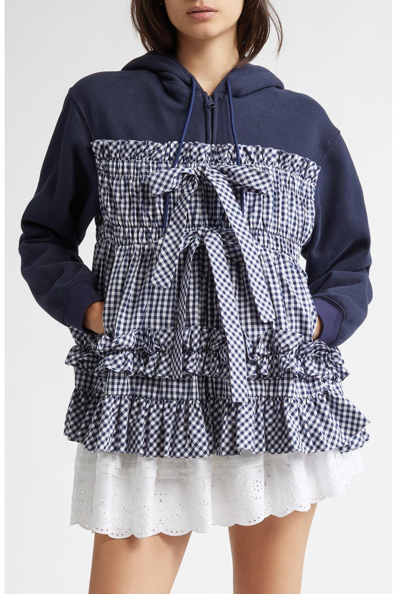 Esther Hoodie, Main, color, NAVY
