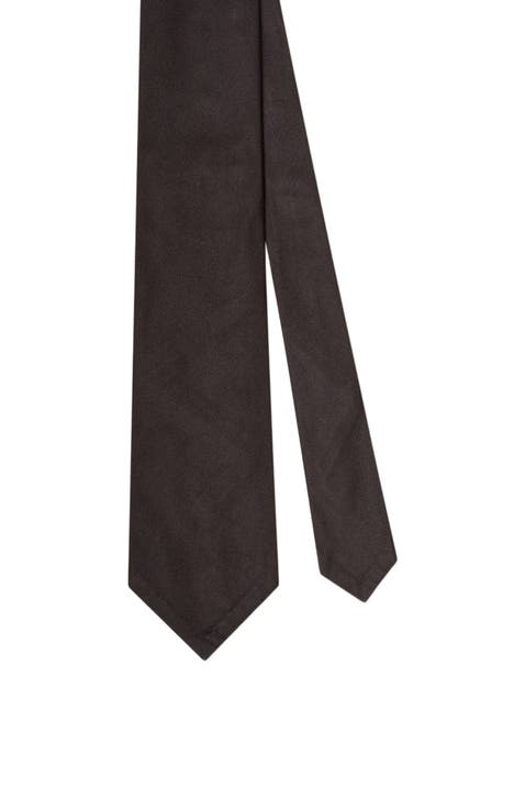 Newman 7 Fold Solid Silk Necktie