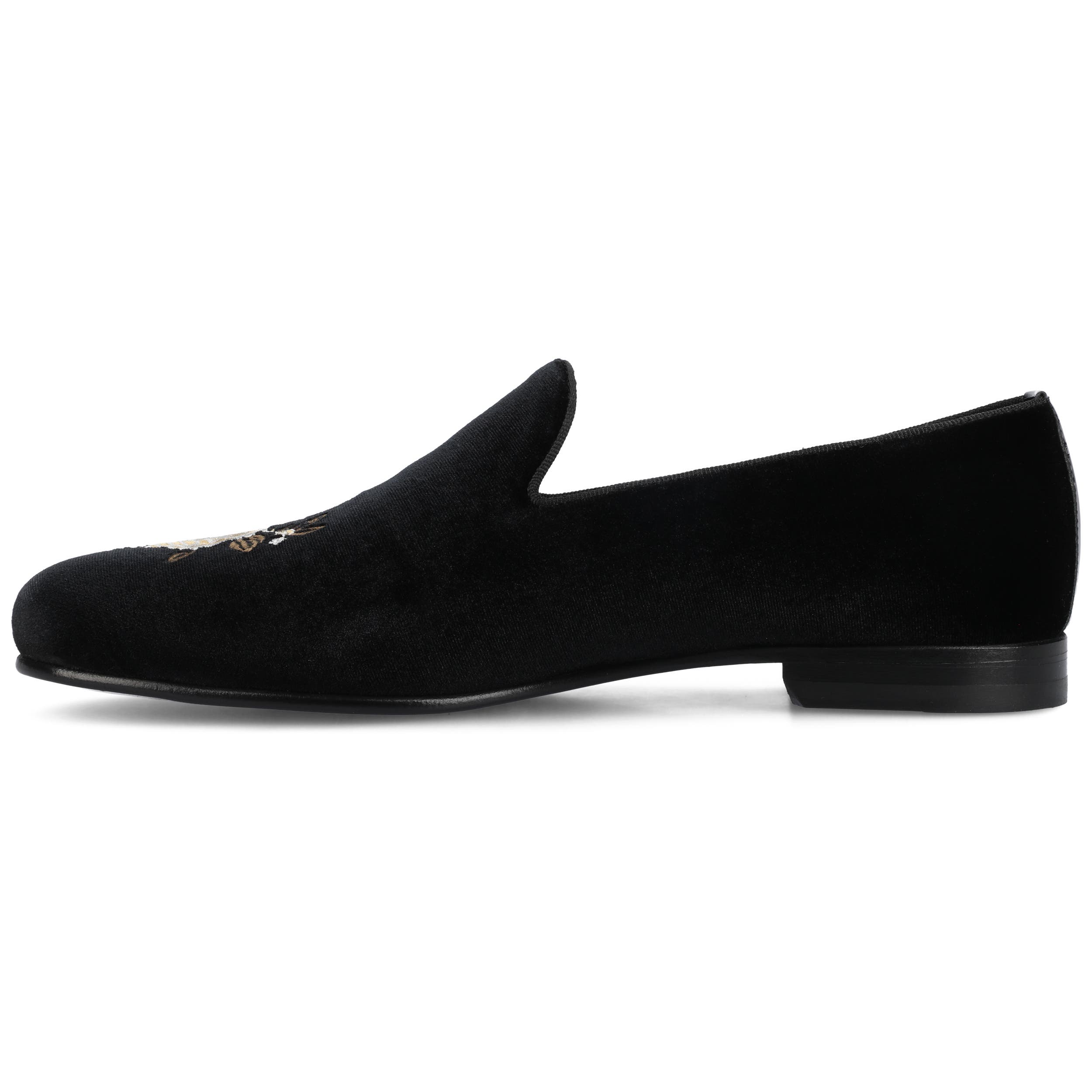 TAFT The Estate Slipper, Alternate, color, Black Velvet