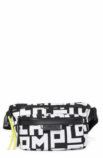 Longchamp Leather Trimmed Large Belt Bag