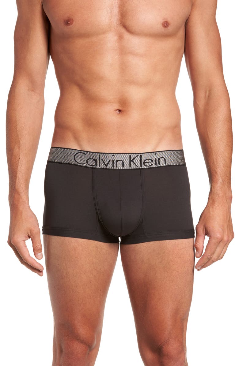 Calvin Klein Customized Stretch Low Rise Trunks, Main, color, 