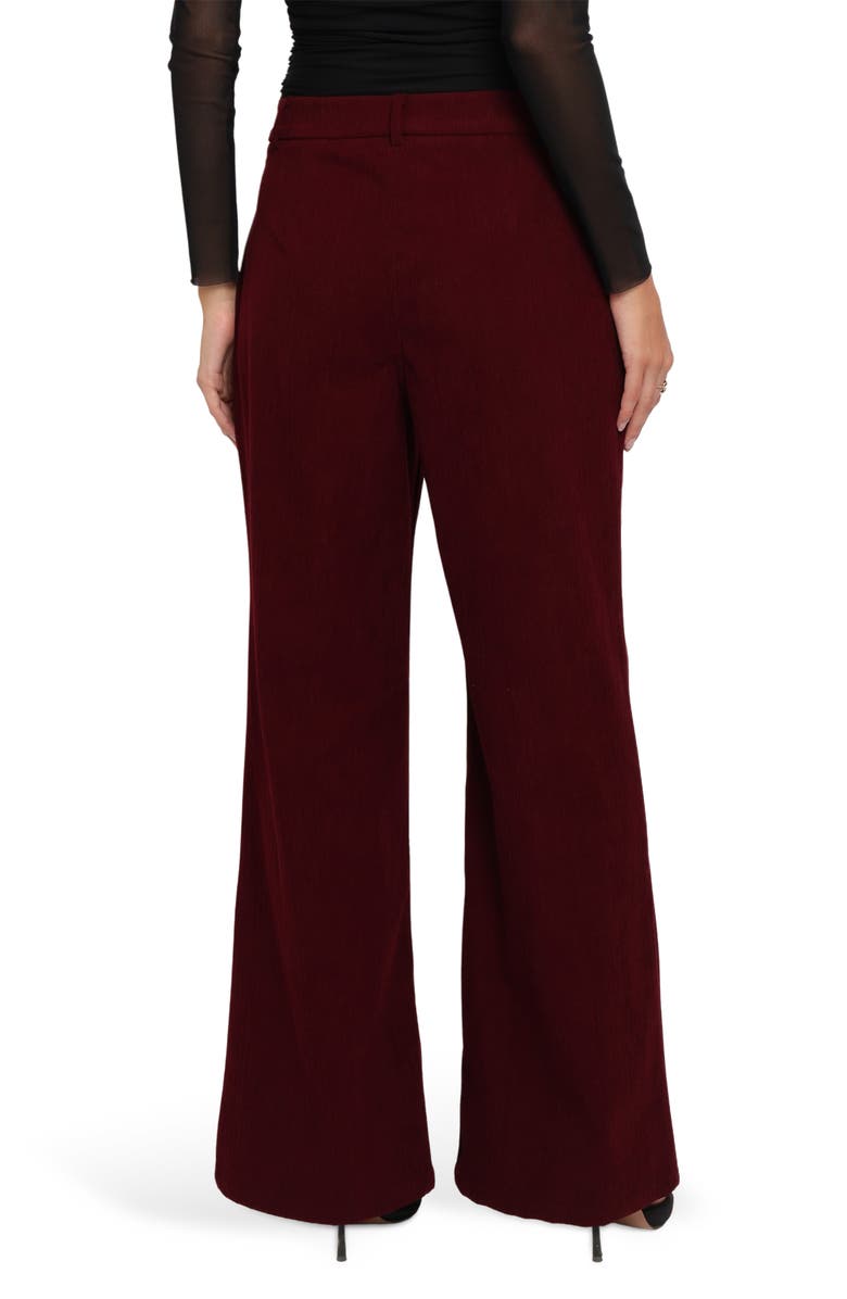 Petal & Pup Barrett Corduroy Pants, Alternate, color, Berry