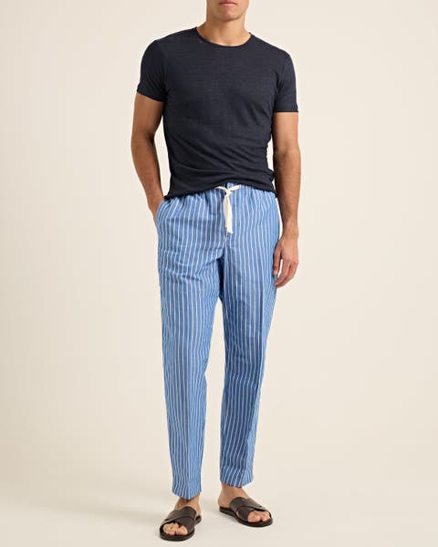 Alex Stripe Relaxed Fit Trousers