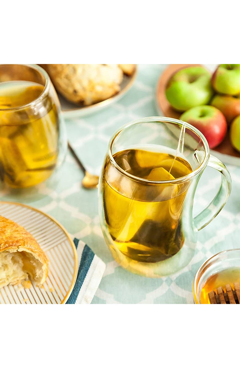 JoyJolt Caleo Double Wall Glass - Set of 2, Alternate, color, Clear