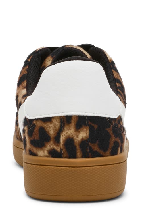 Dolce Vita Voyage Leopard Color Block Lace-up Sneakers
