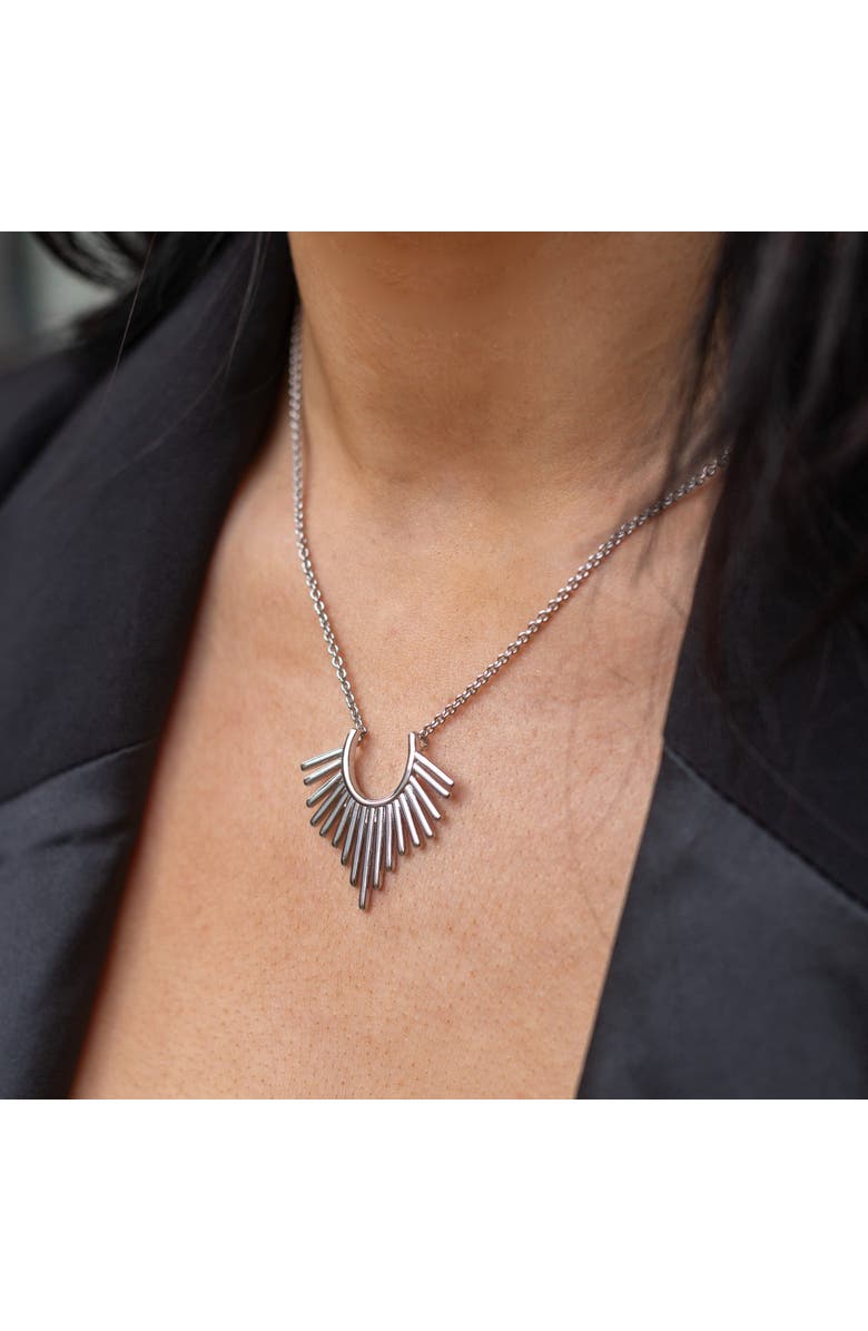 Lucy Quartermaine Temple Pendant, Alternate, color, Sterling Silver