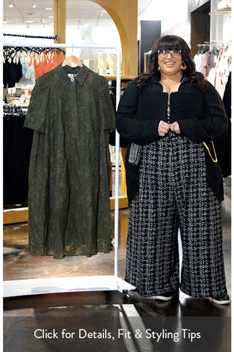 Alain Floral Puff Sleeve Midi Dress video